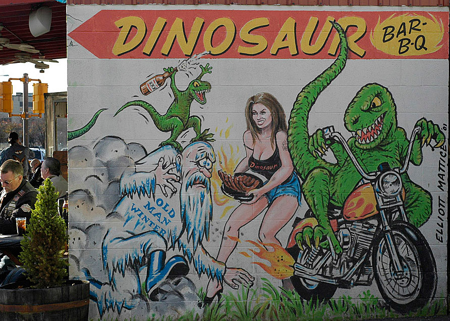 Photo of the Syracuse Dinosaur Bar-B-Que
