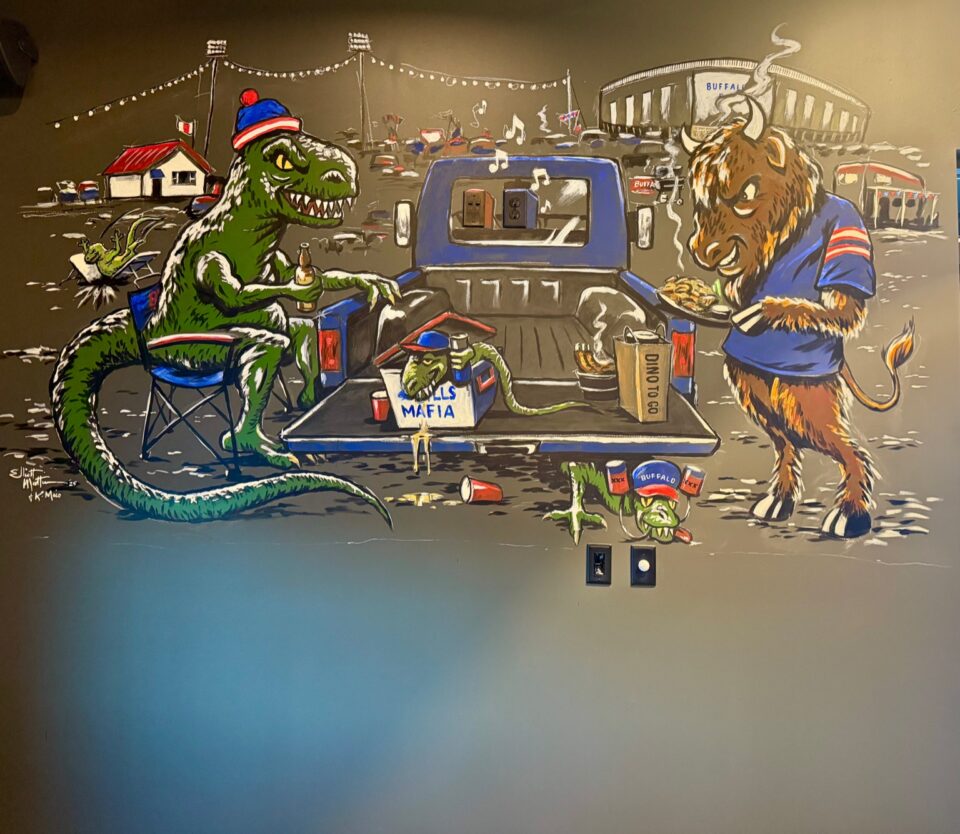 Photo of the Hamburg Dinosaur Bar-B-Que