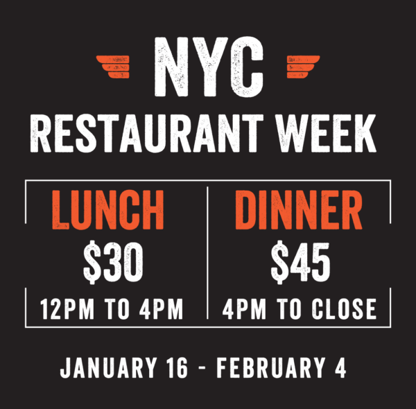 NYC Winter 2024 Restaurant Week Dinosaur BarBQue