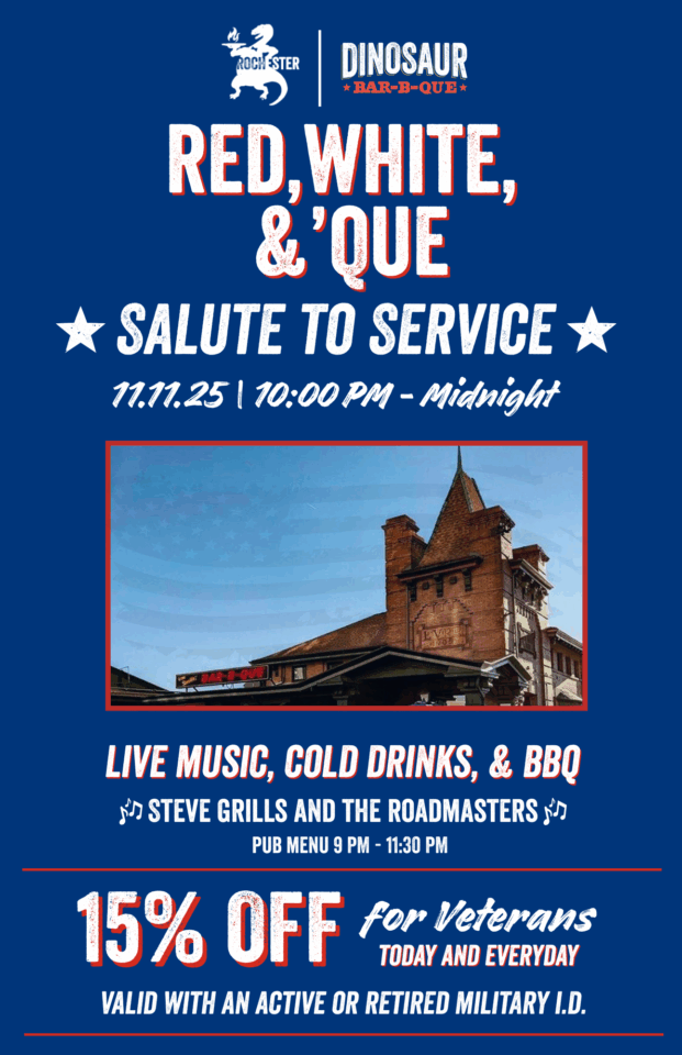 Red, White, & ‘Que: Salute to Service