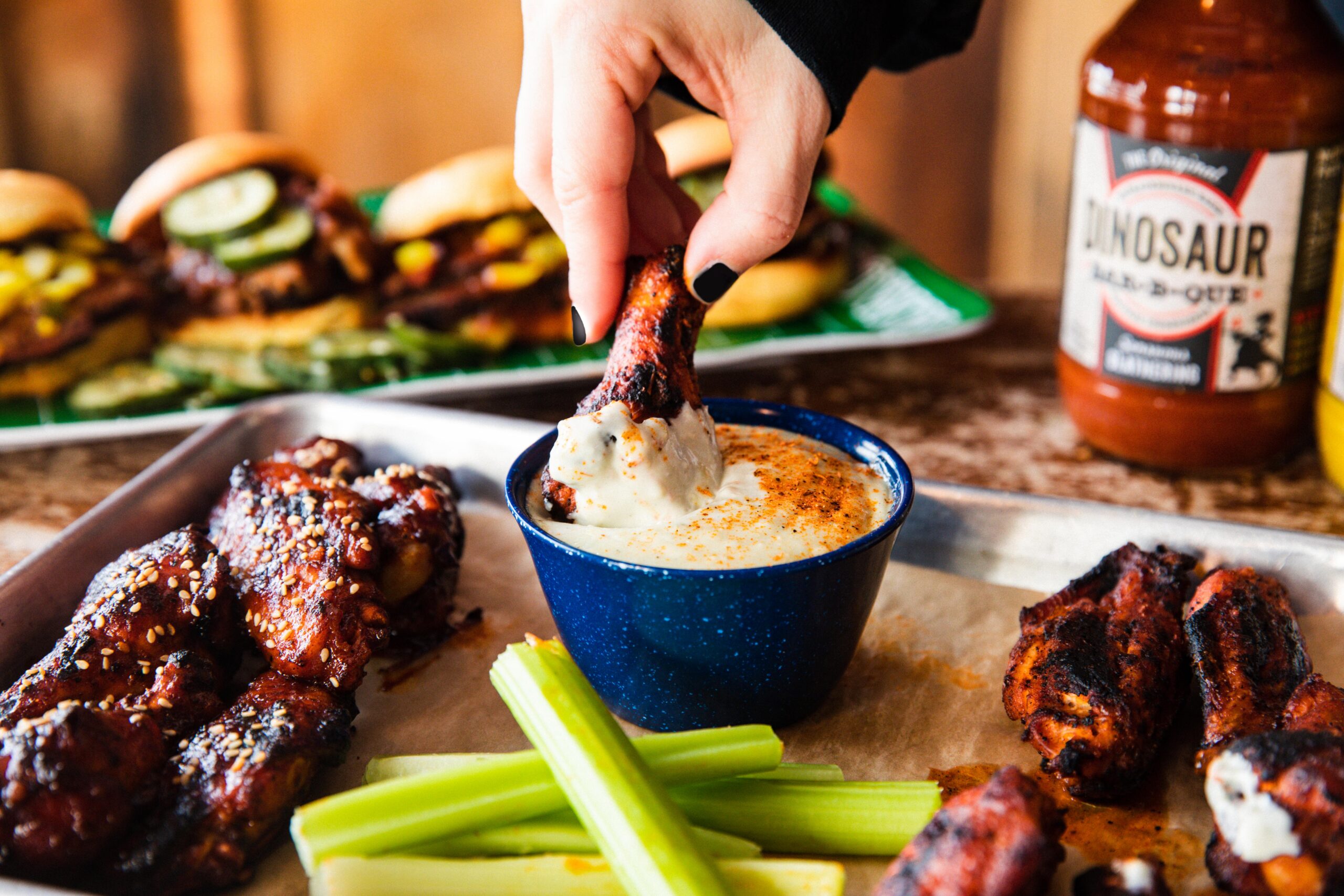 bbq catering platters