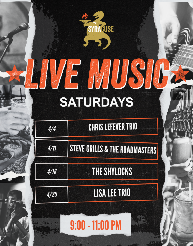 Live Music at Dino BBQ Syracuse