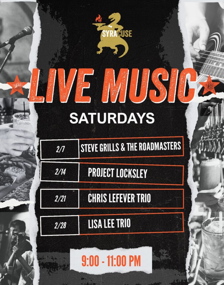 Live Music at Dino BBQ Syracuse