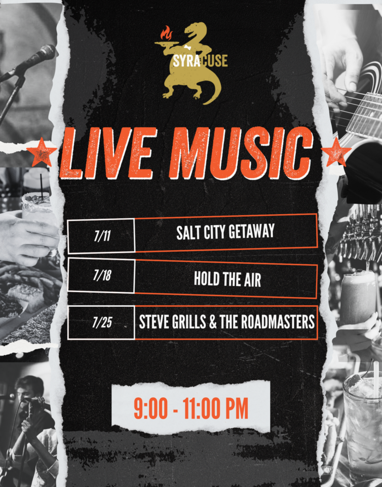 Live Music at Dino BBQ Syracuse