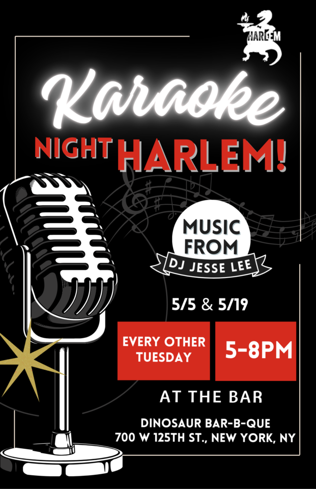 Harlem Karaoke Poster May